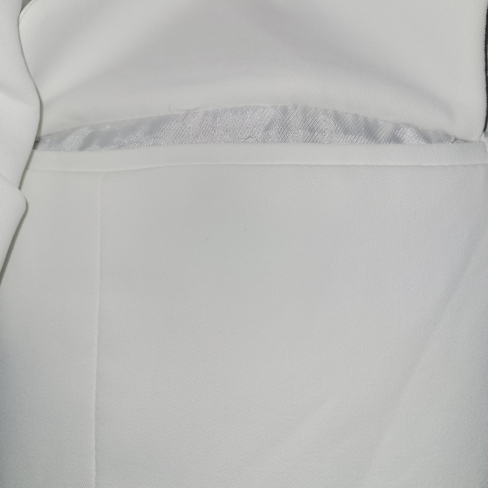Entro Solid White Spring Women's Size Small 3/4 S… - image 5